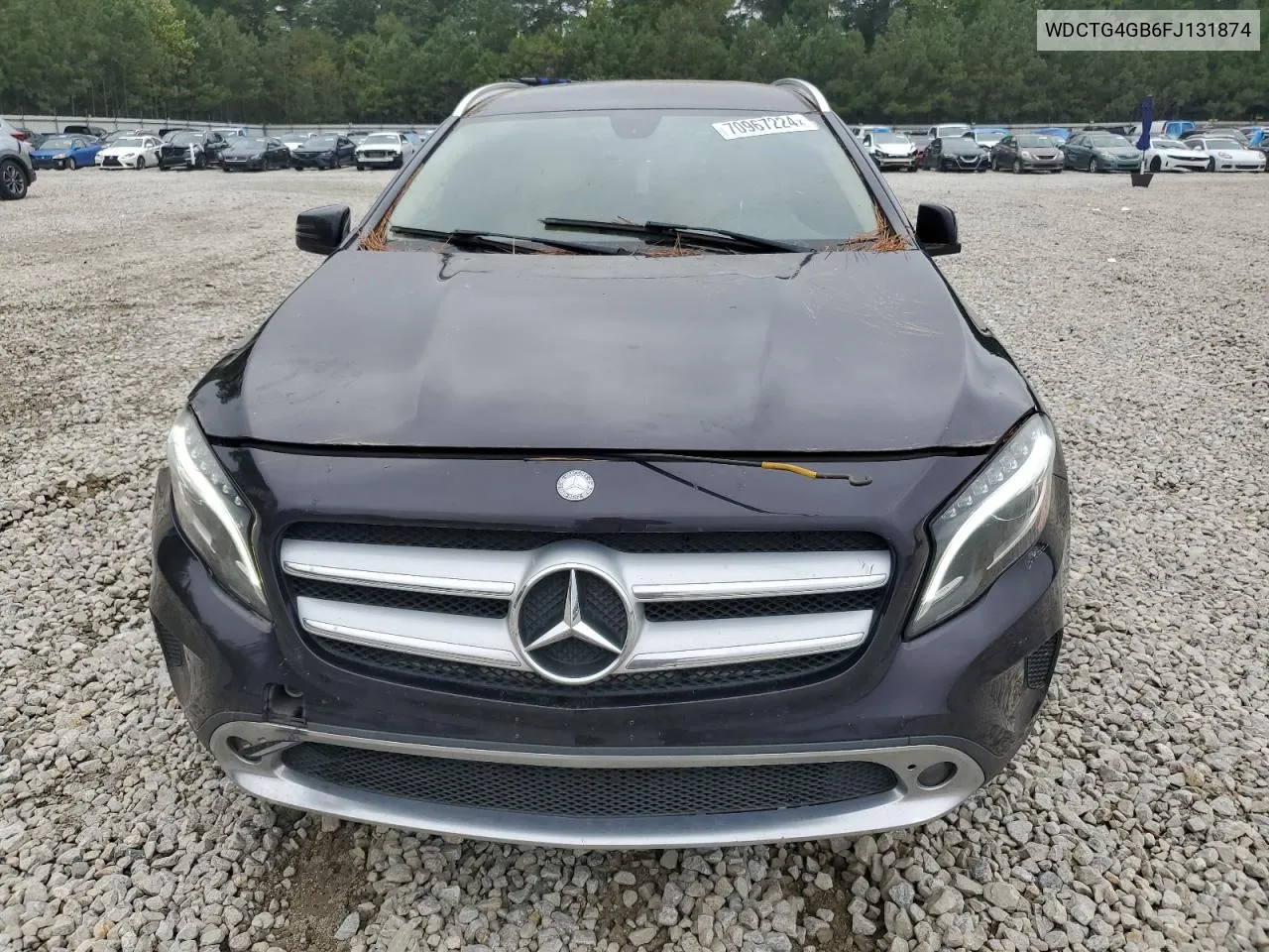 2015 Mercedes-Benz Gla 250 4Matic VIN: WDCTG4GB6FJ131874 Lot: 70967224