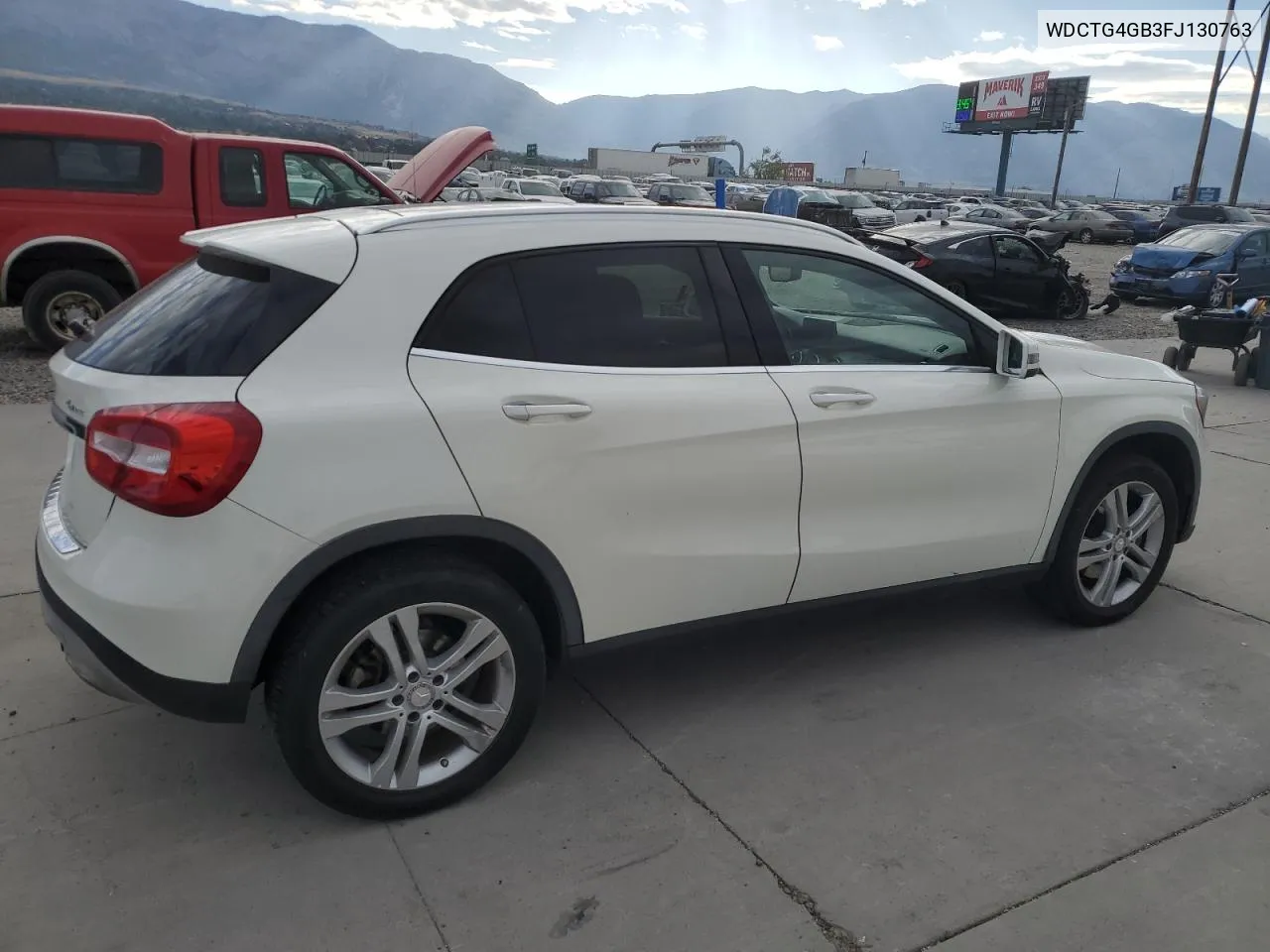 2015 Mercedes-Benz Gla 250 4Matic VIN: WDCTG4GB3FJ130763 Lot: 71259334