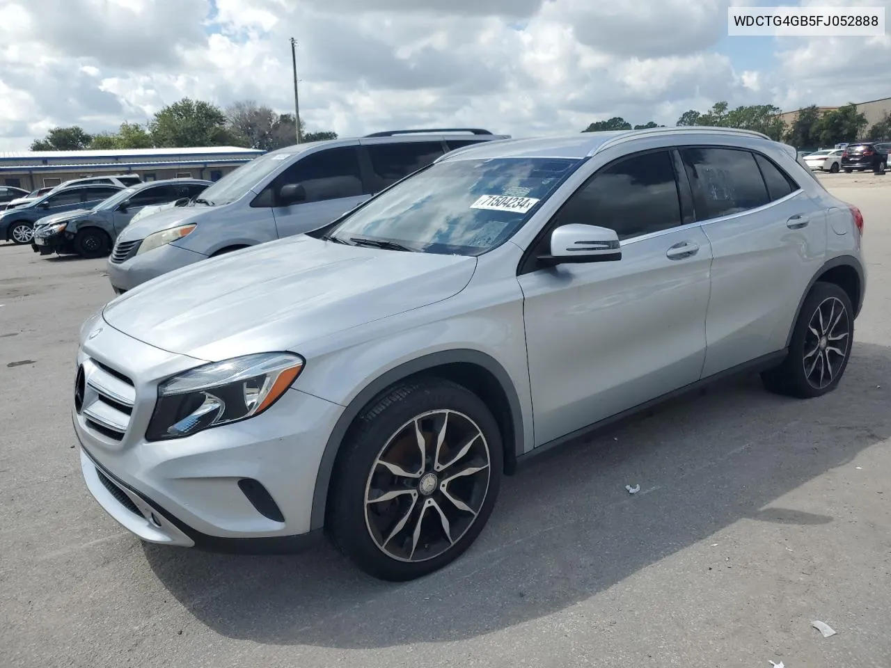 2015 Mercedes-Benz Gla 250 4Matic VIN: WDCTG4GB5FJ052888 Lot: 71504234