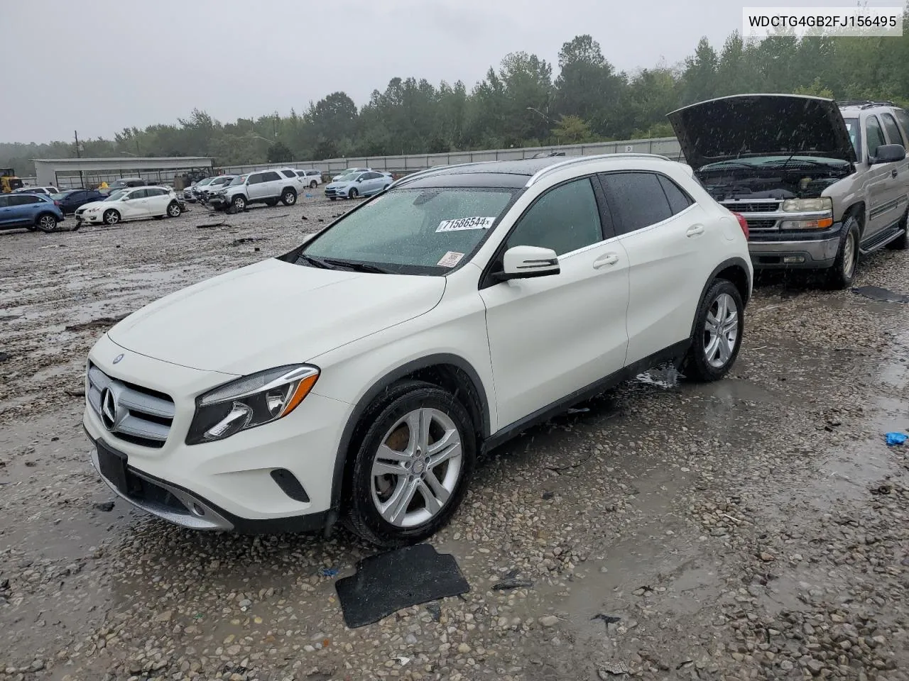 2015 Mercedes-Benz Gla 250 4Matic VIN: WDCTG4GB2FJ156495 Lot: 71586544