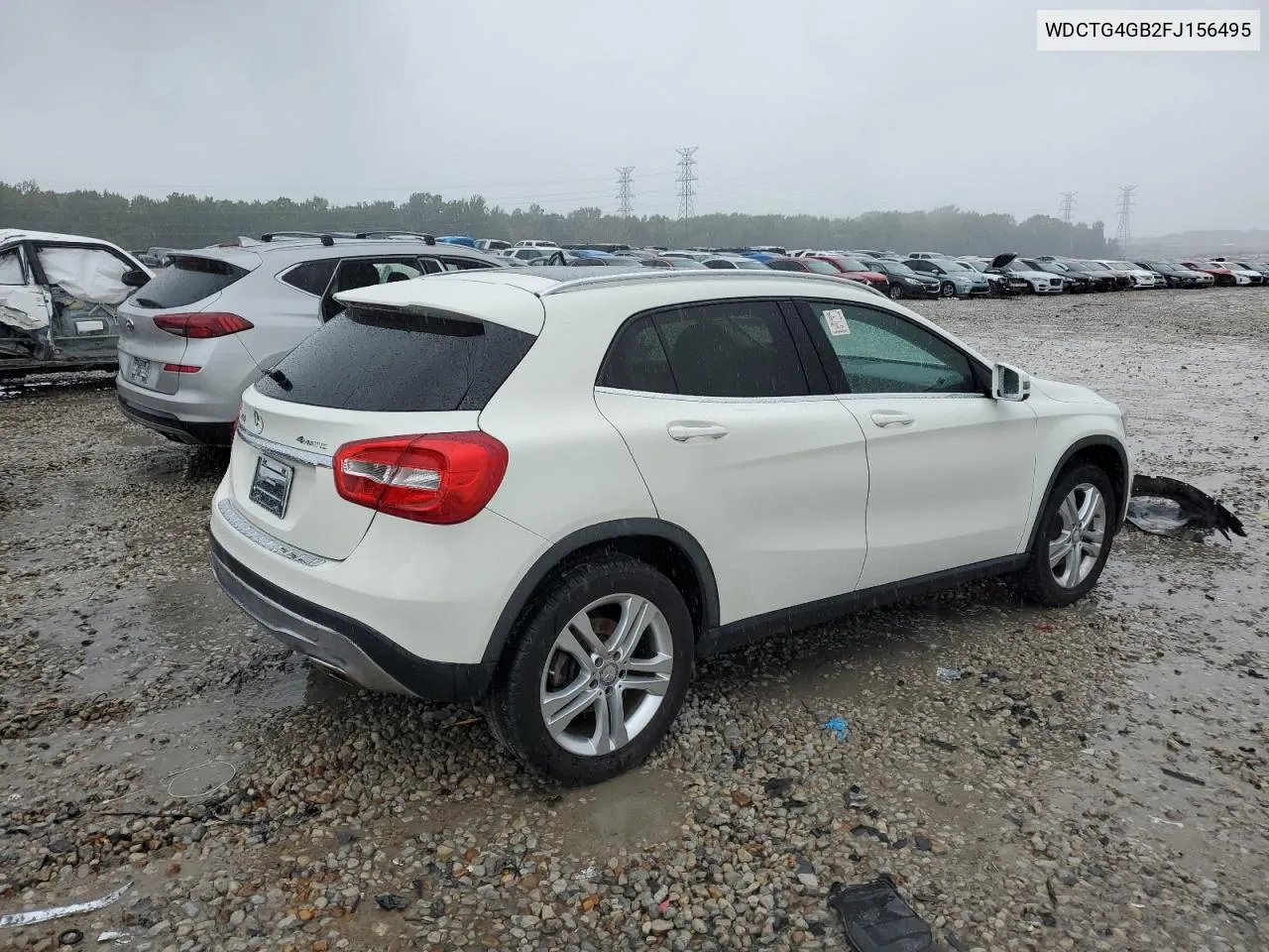 2015 Mercedes-Benz Gla 250 4Matic VIN: WDCTG4GB2FJ156495 Lot: 71586544