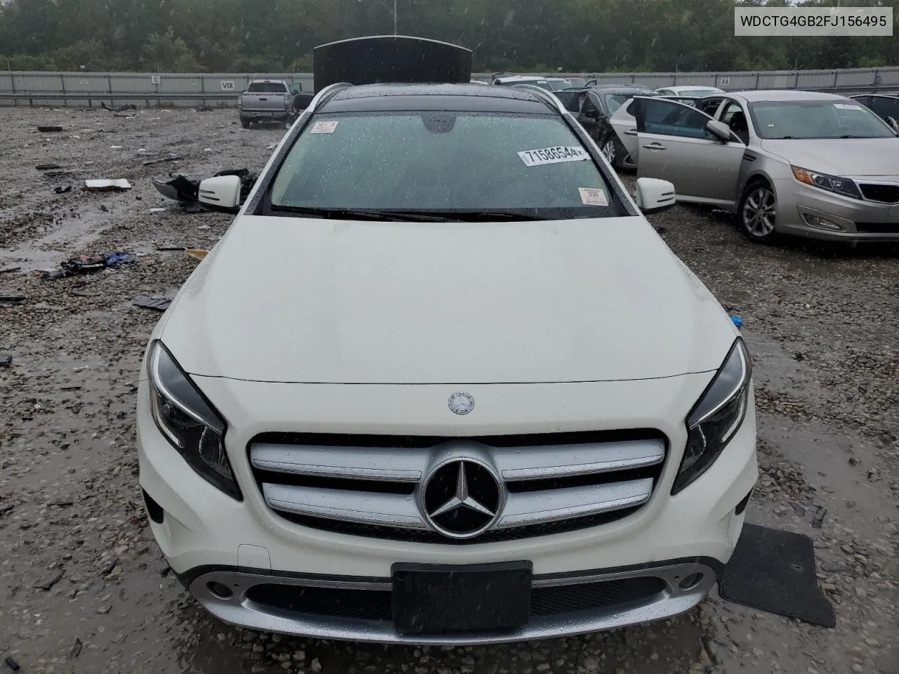 2015 Mercedes-Benz Gla 250 4Matic VIN: WDCTG4GB2FJ156495 Lot: 71586544