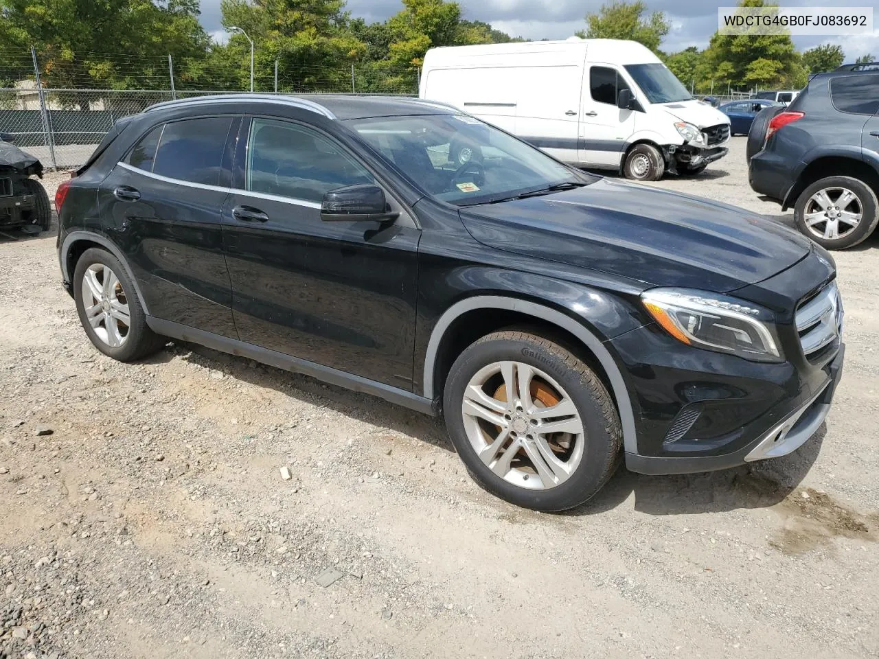 2015 Mercedes-Benz Gla 250 4Matic VIN: WDCTG4GB0FJ083692 Lot: 71802314