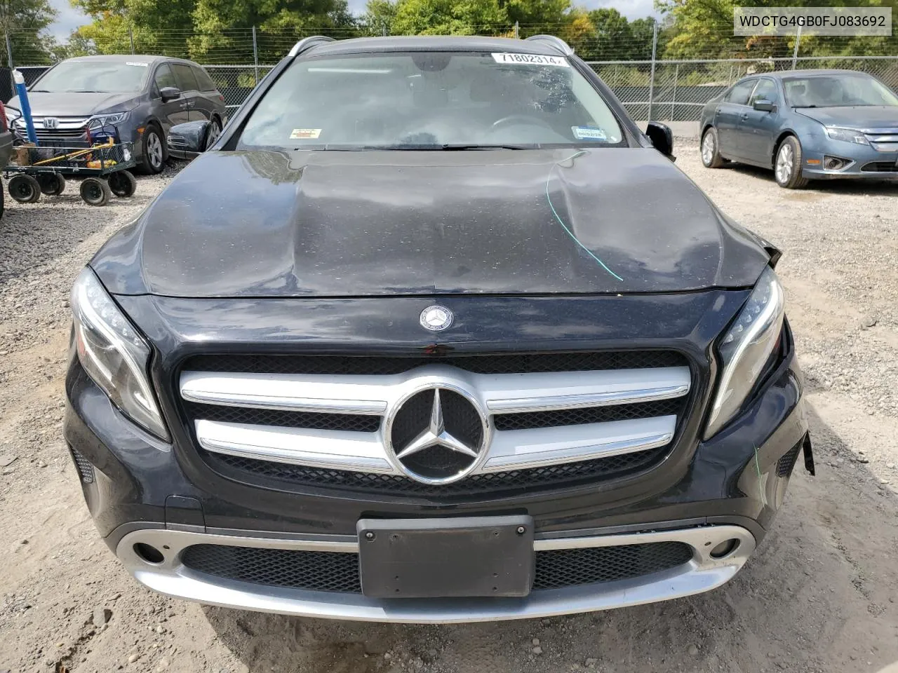 2015 Mercedes-Benz Gla 250 4Matic VIN: WDCTG4GB0FJ083692 Lot: 71802314