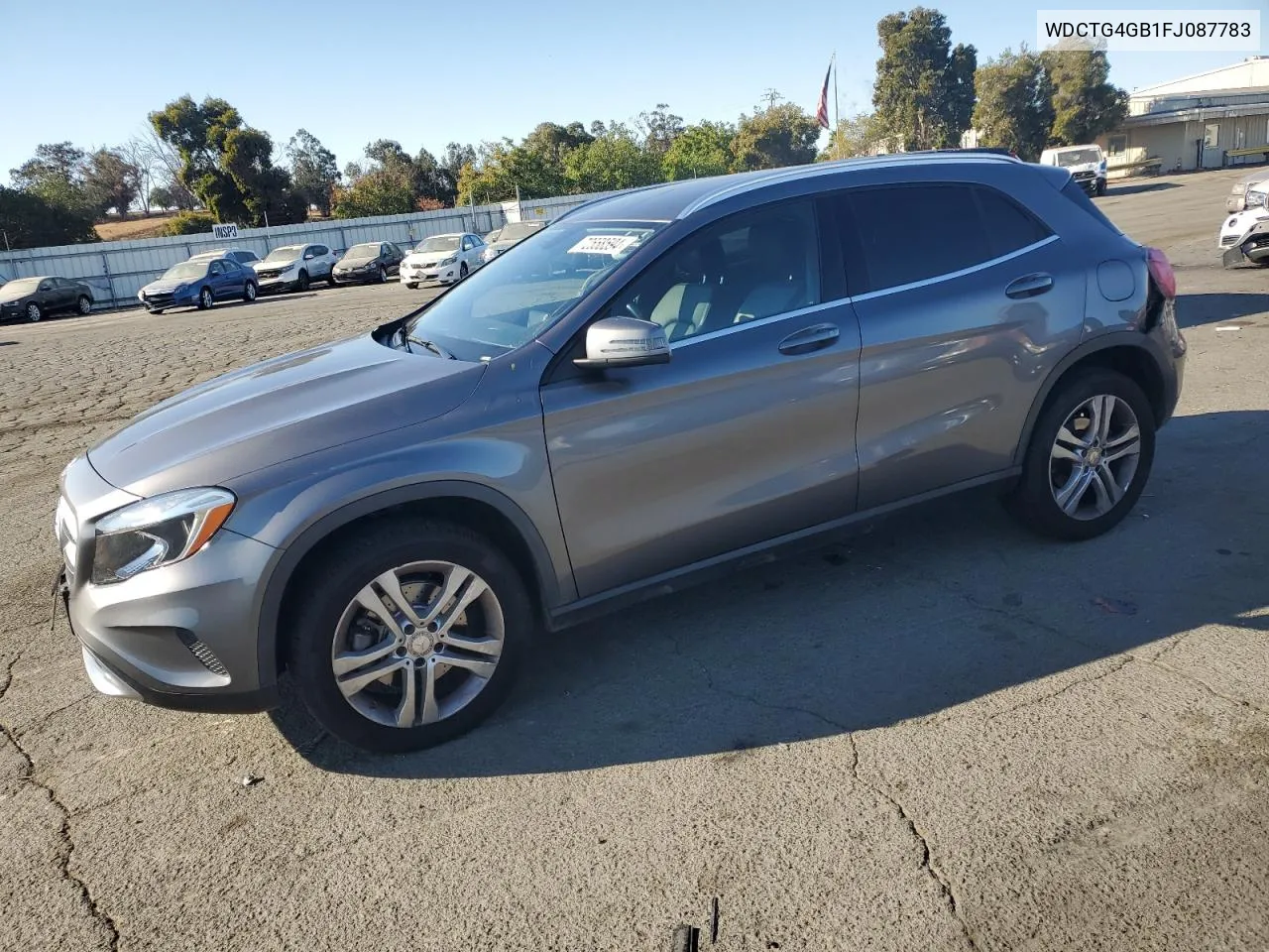 2015 Mercedes-Benz Gla 250 4Matic VIN: WDCTG4GB1FJ087783 Lot: 72558594