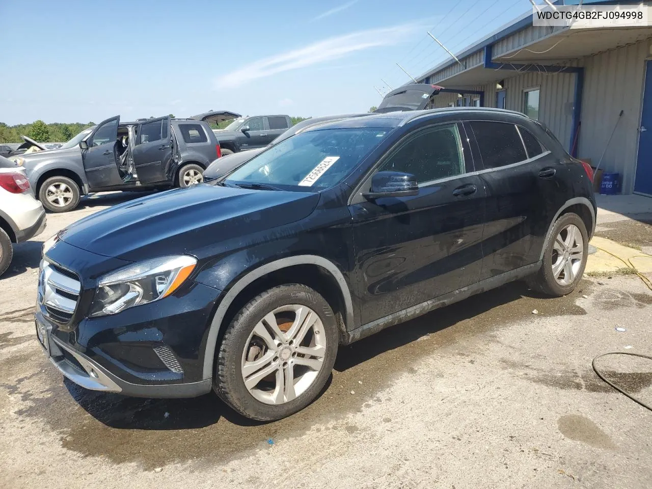 2015 Mercedes-Benz Gla 250 4Matic VIN: WDCTG4GB2FJ094998 Lot: 72566624