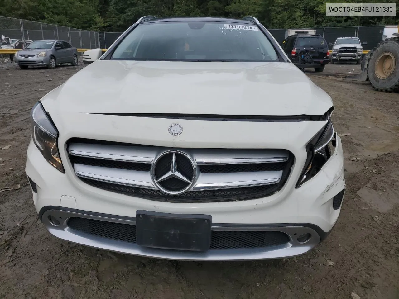 2015 Mercedes-Benz Gla 250 VIN: WDCTG4EB4FJ121380 Lot: 72797874