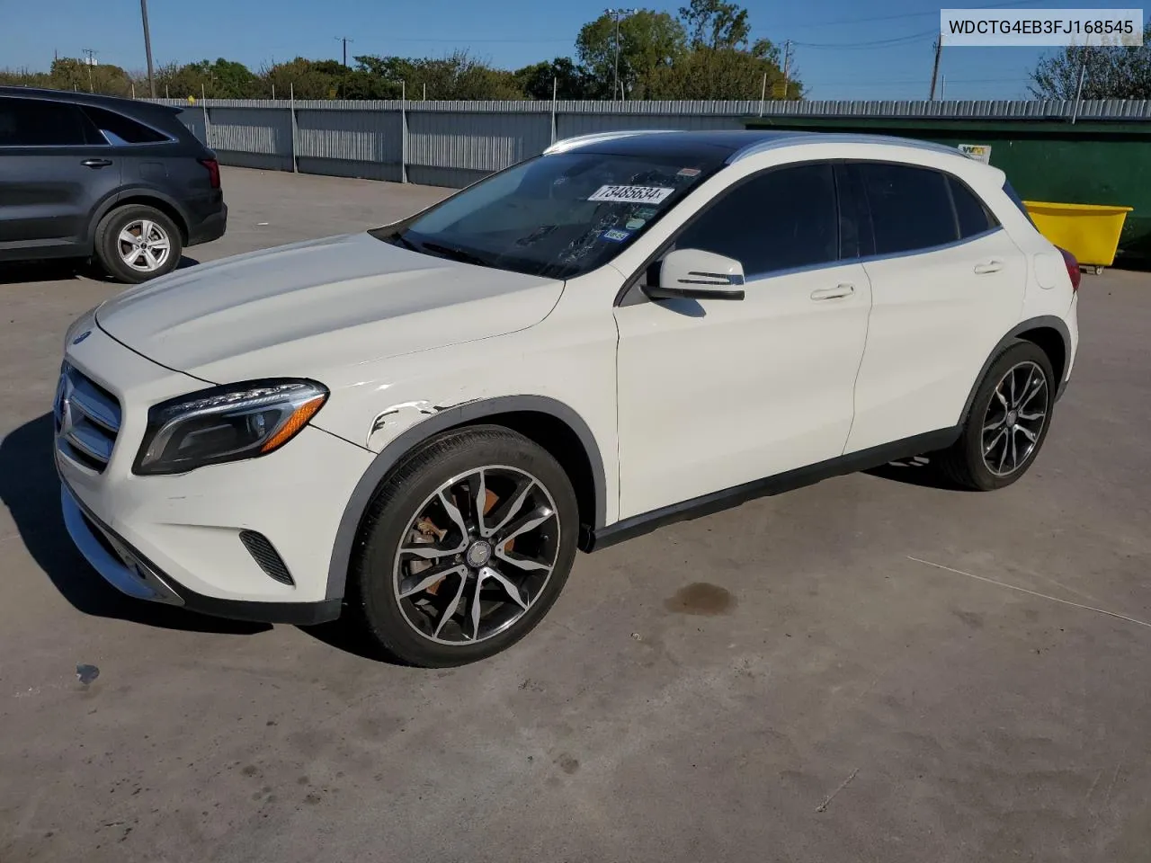 2015 Mercedes-Benz Gla 250 VIN: WDCTG4EB3FJ168545 Lot: 73485634