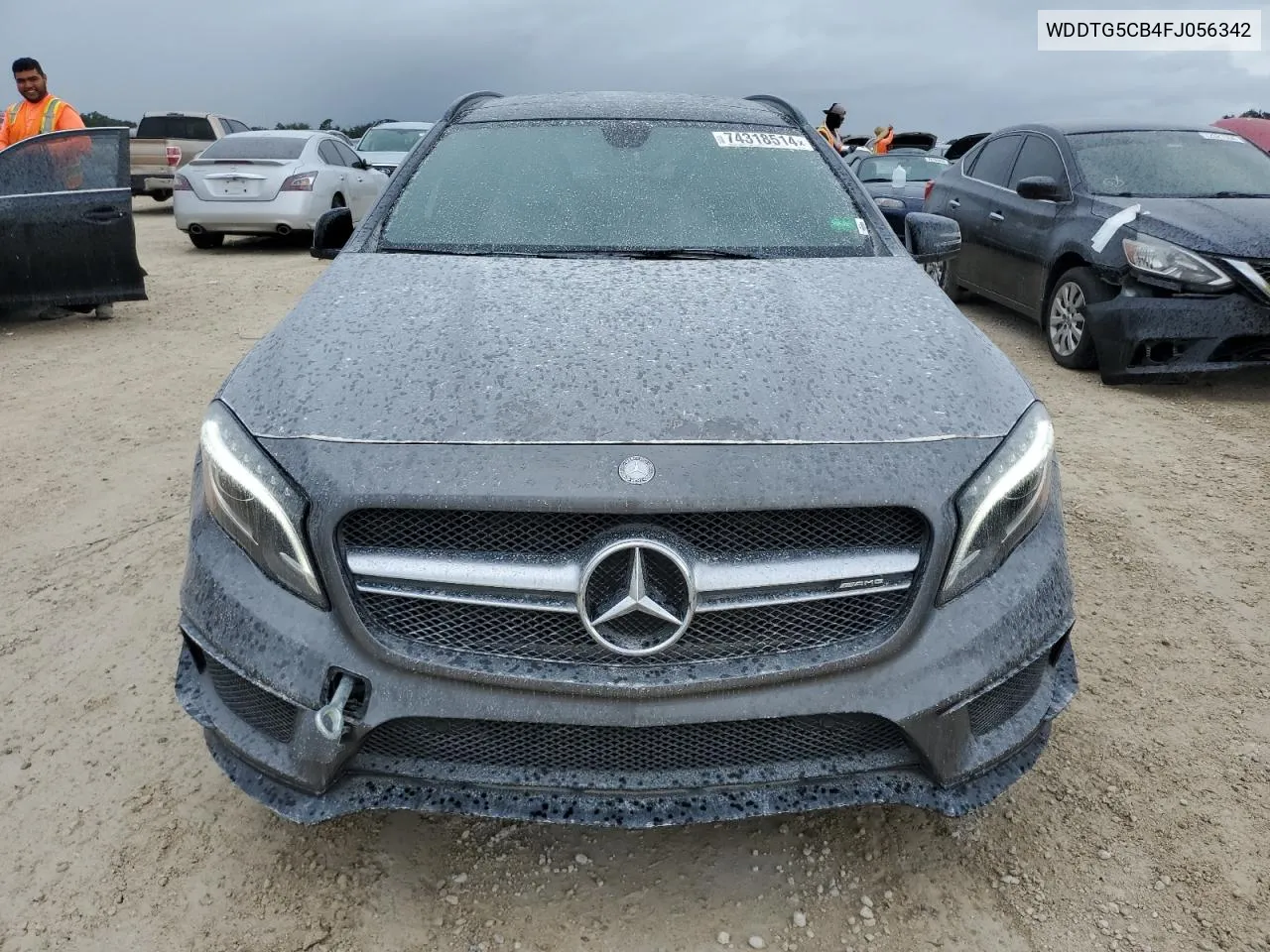 2015 Mercedes-Benz Gla 45 Amg VIN: WDDTG5CB4FJ056342 Lot: 74318514