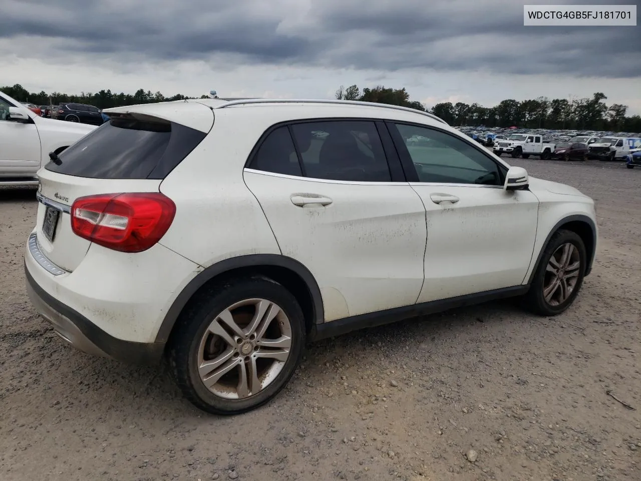 2015 Mercedes-Benz Gla 250 4Matic VIN: WDCTG4GB5FJ181701 Lot: 74541694