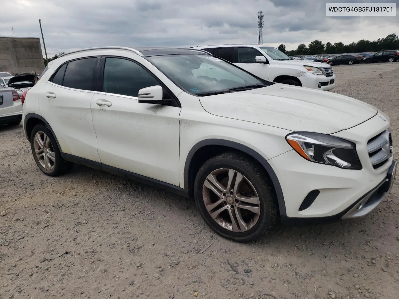 2015 Mercedes-Benz Gla 250 4Matic VIN: WDCTG4GB5FJ181701 Lot: 74541694