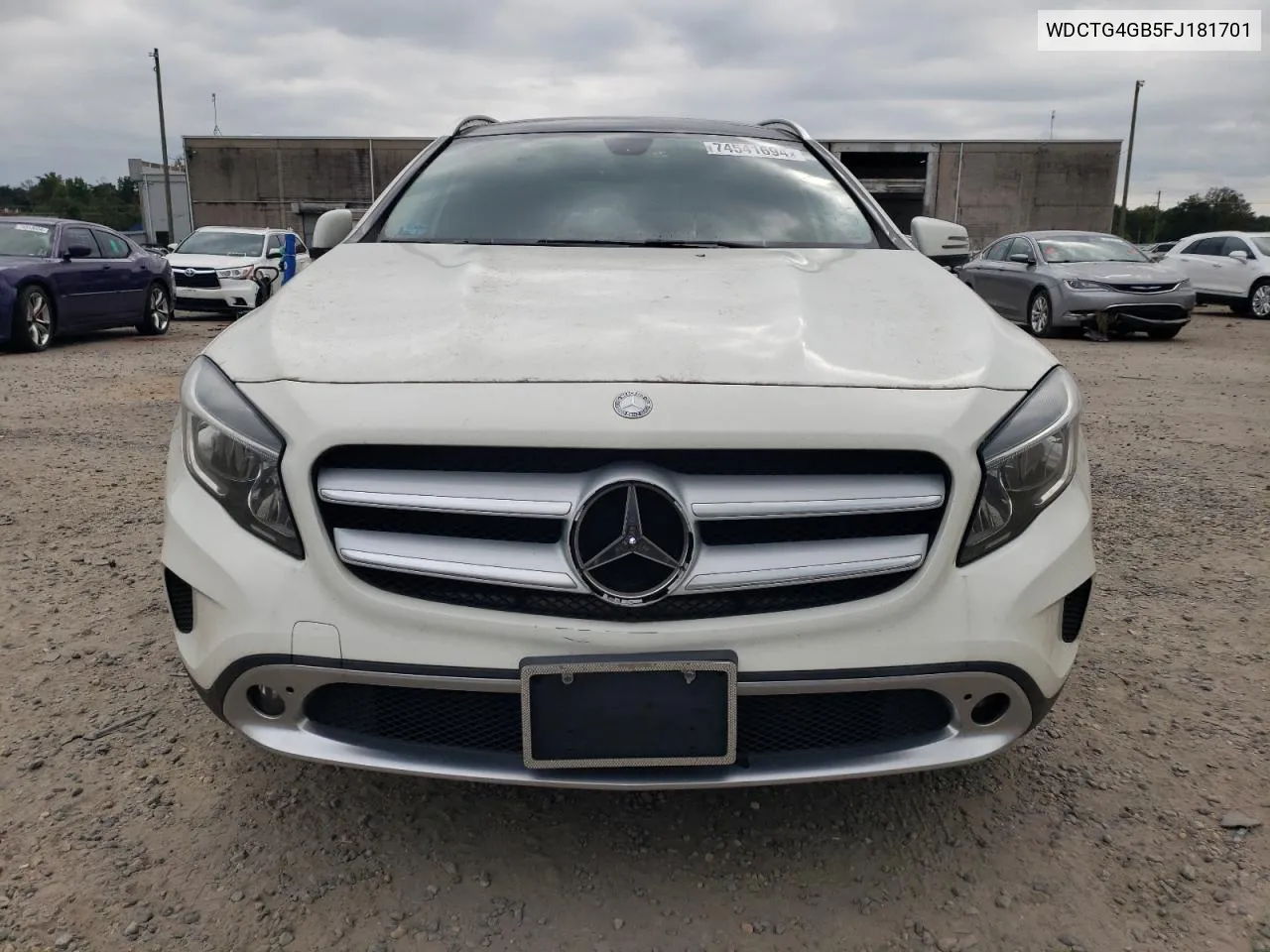 2015 Mercedes-Benz Gla 250 4Matic VIN: WDCTG4GB5FJ181701 Lot: 74541694