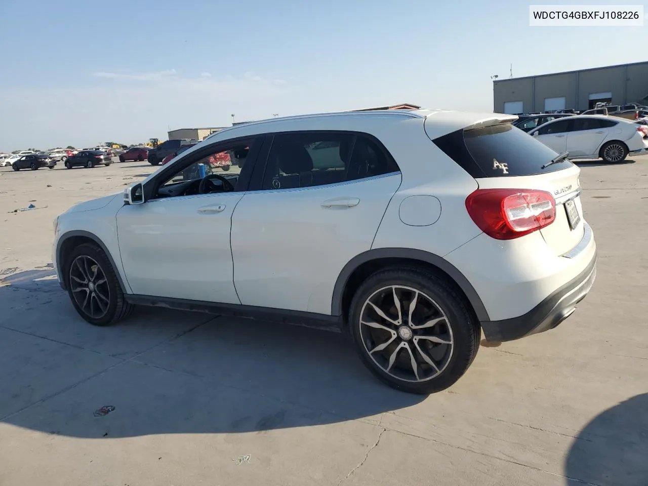 2015 Mercedes-Benz Gla 250 4Matic VIN: WDCTG4GBXFJ108226 Lot: 74791844