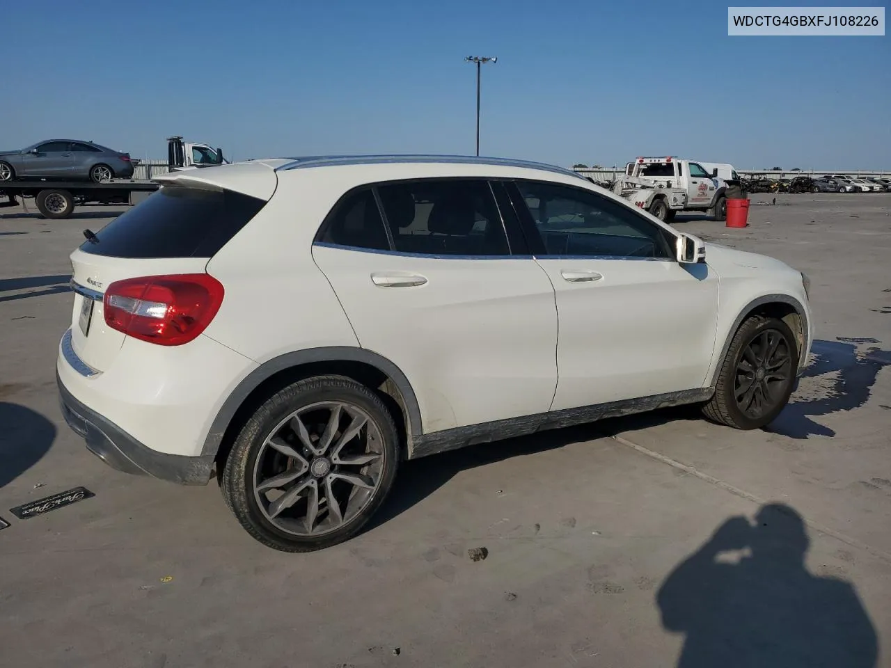 2015 Mercedes-Benz Gla 250 4Matic VIN: WDCTG4GBXFJ108226 Lot: 74791844