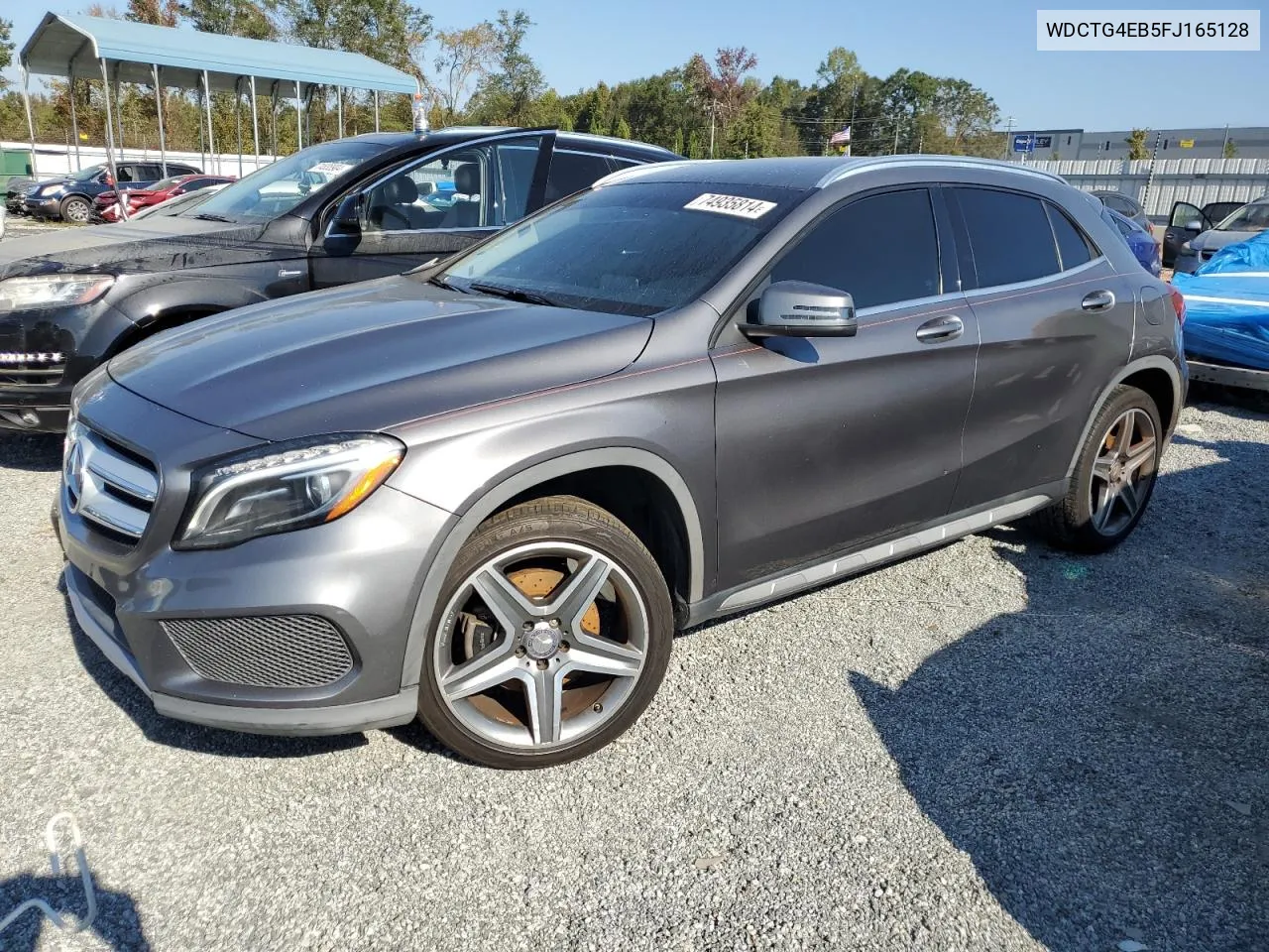 2015 Mercedes-Benz Gla 250 VIN: WDCTG4EB5FJ165128 Lot: 74935814