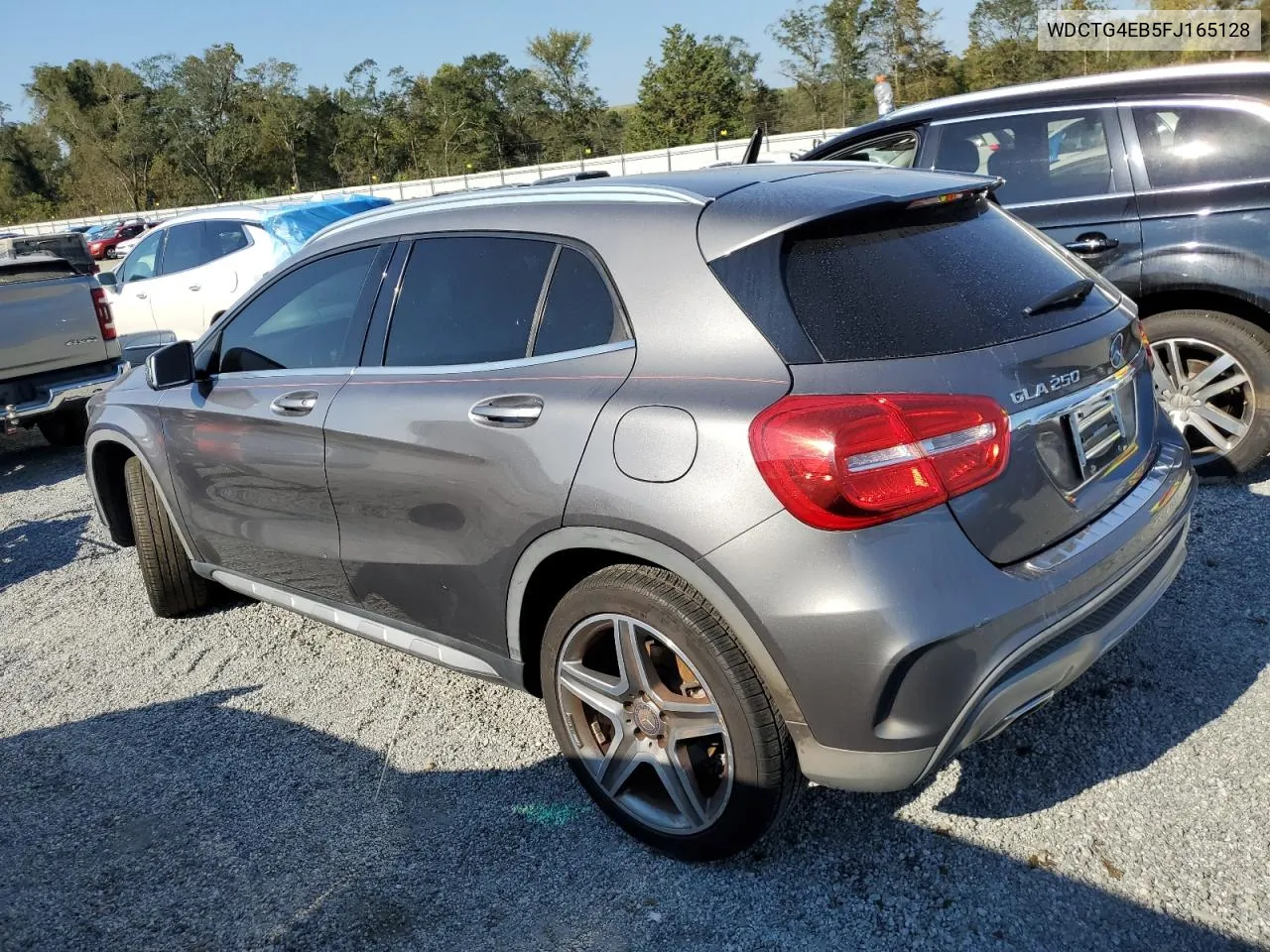 2015 Mercedes-Benz Gla 250 VIN: WDCTG4EB5FJ165128 Lot: 74935814