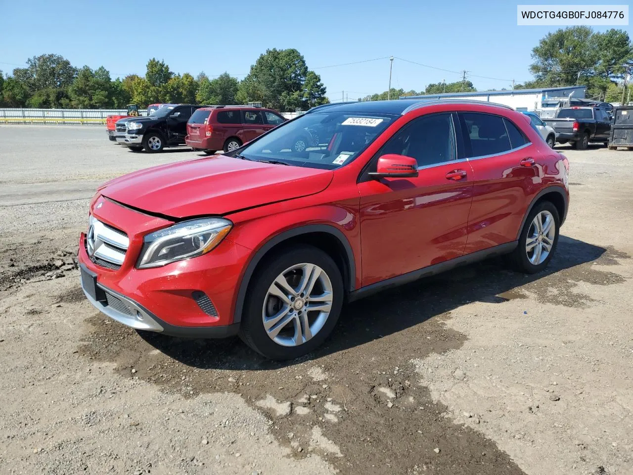 2015 Mercedes-Benz Gla 250 4Matic VIN: WDCTG4GB0FJ084776 Lot: 75332184