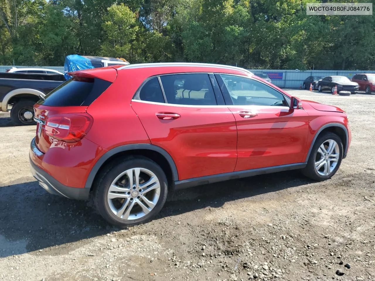 2015 Mercedes-Benz Gla 250 4Matic VIN: WDCTG4GB0FJ084776 Lot: 75332184