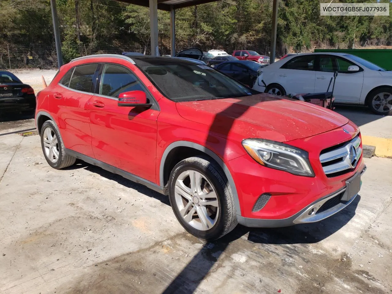 2015 Mercedes-Benz Gla 250 4Matic VIN: WDCTG4GB5FJ077936 Lot: 75817504