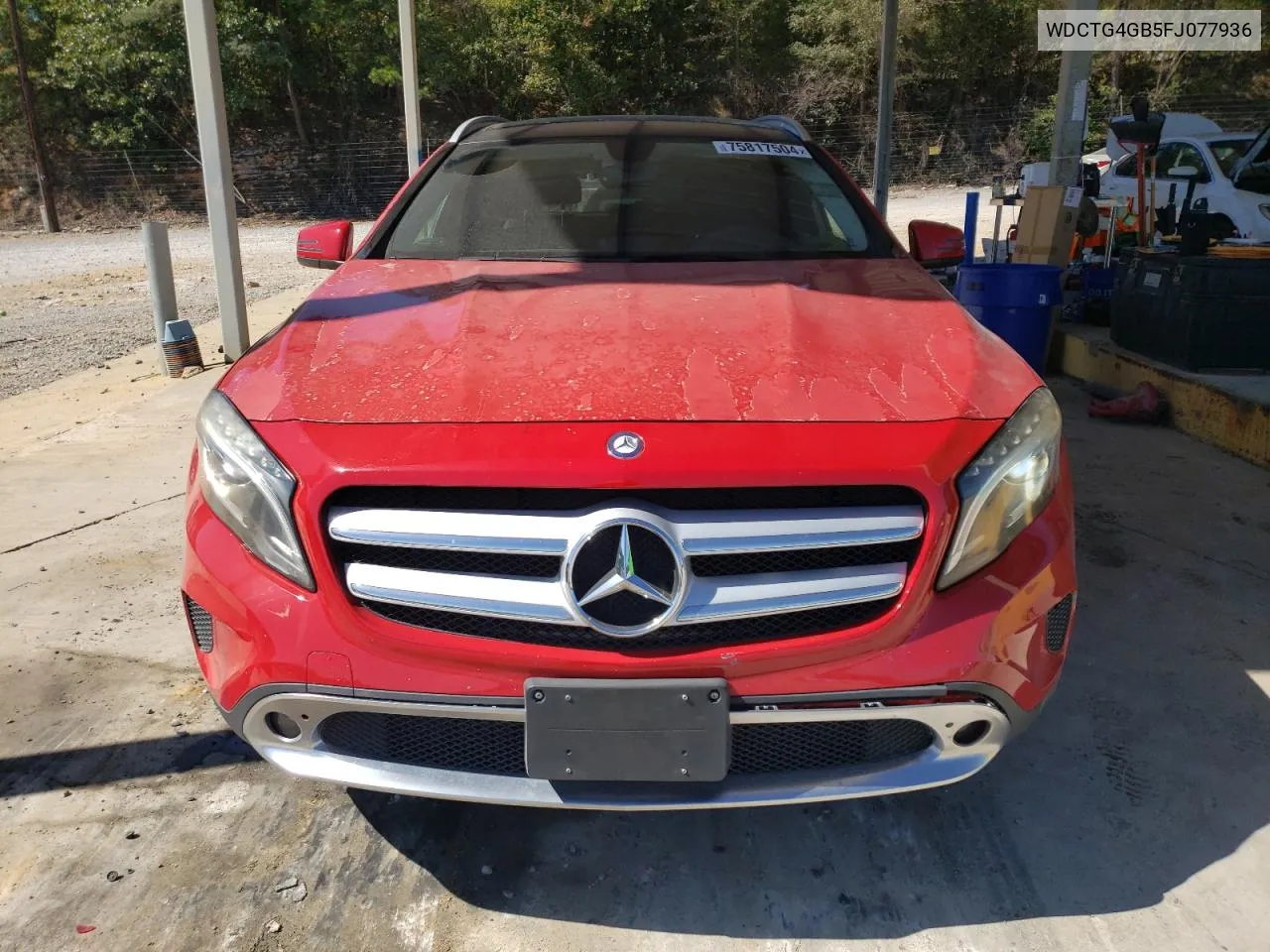 2015 Mercedes-Benz Gla 250 4Matic VIN: WDCTG4GB5FJ077936 Lot: 75817504