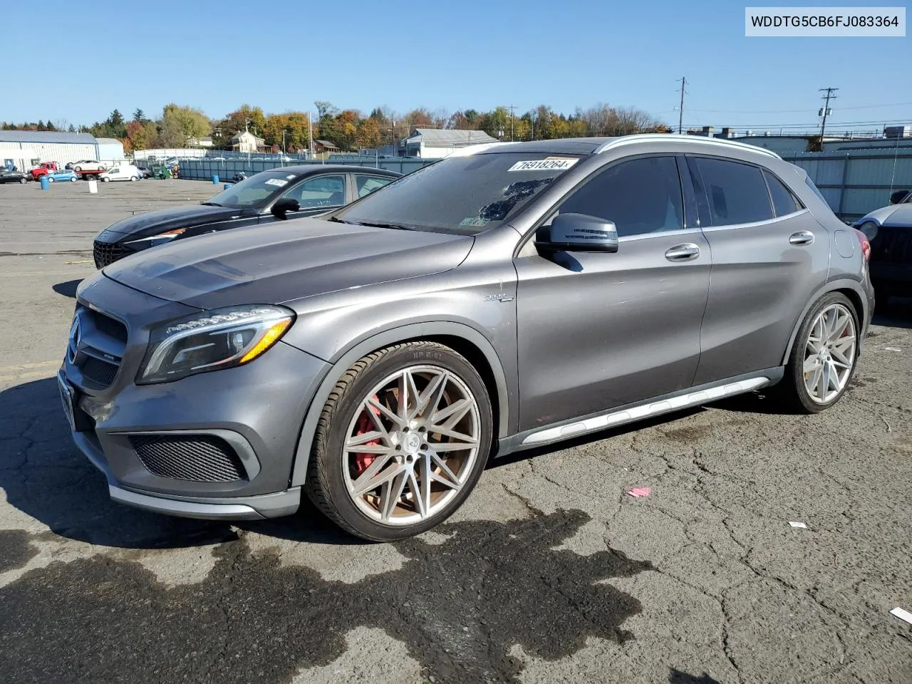 2015 Mercedes-Benz Gla 45 Amg VIN: WDDTG5CB6FJ083364 Lot: 76918264