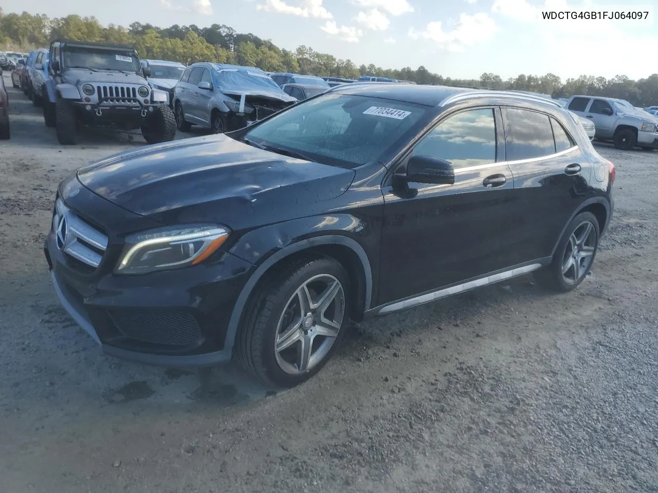 2015 Mercedes-Benz Gla 250 4Matic VIN: WDCTG4GB1FJ064097 Lot: 77034414