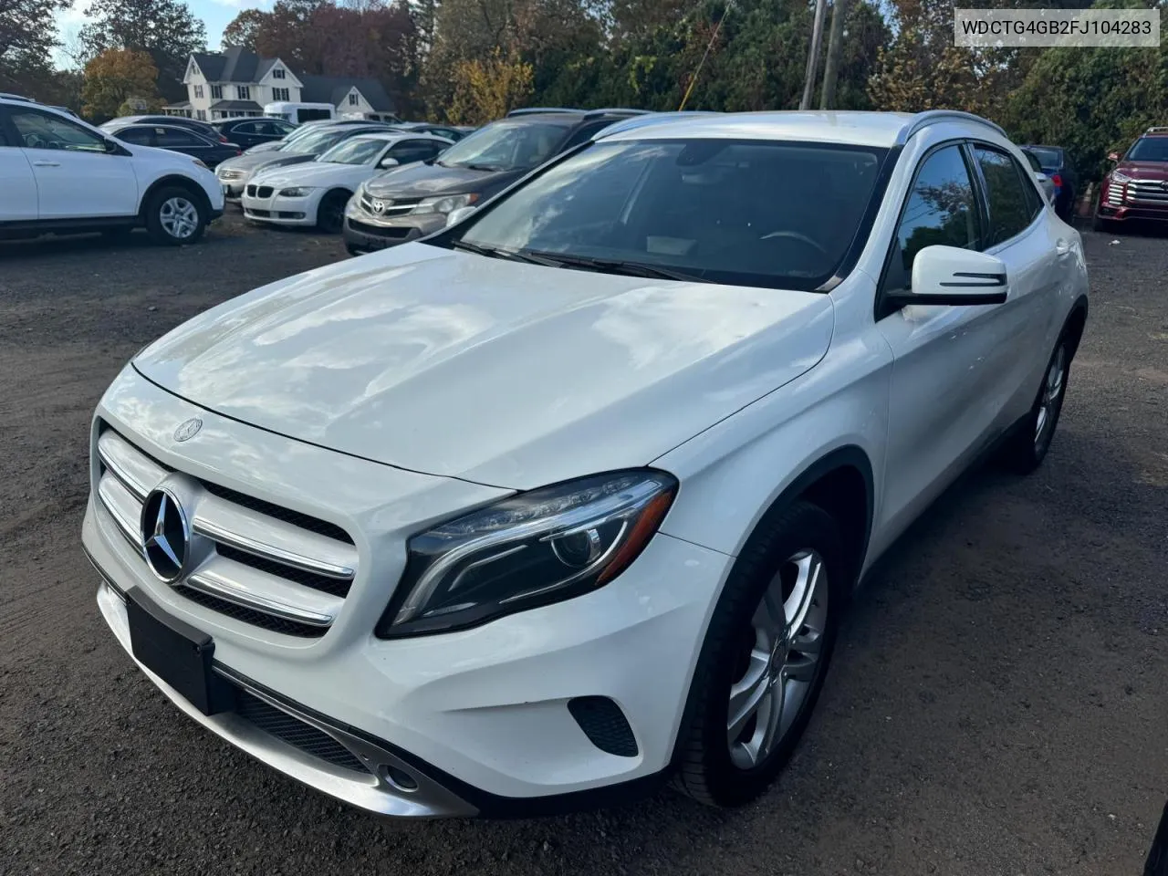 2015 Mercedes-Benz Gla 250 4Matic VIN: WDCTG4GB2FJ104283 Lot: 77971274