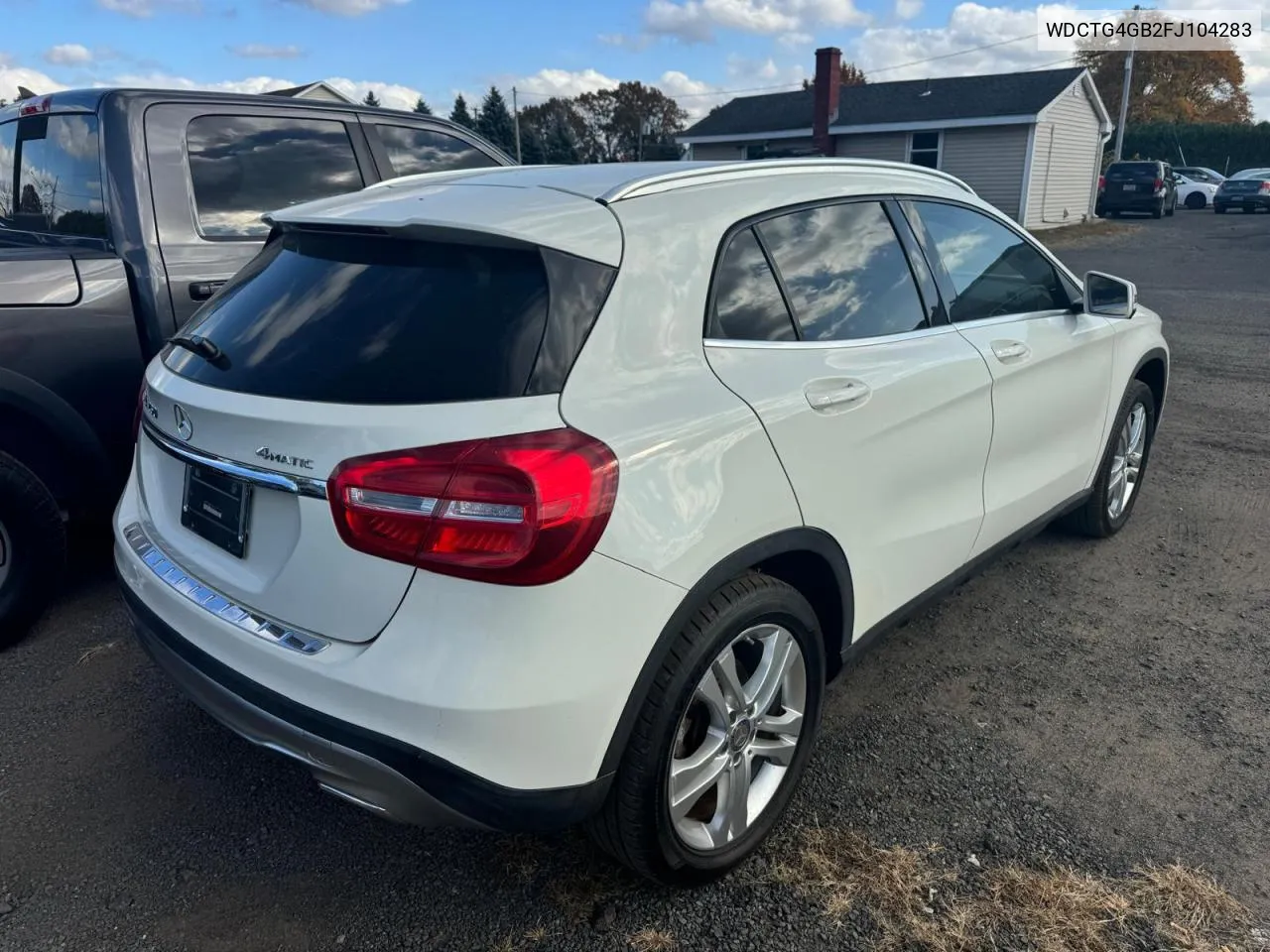 2015 Mercedes-Benz Gla 250 4Matic VIN: WDCTG4GB2FJ104283 Lot: 77971274