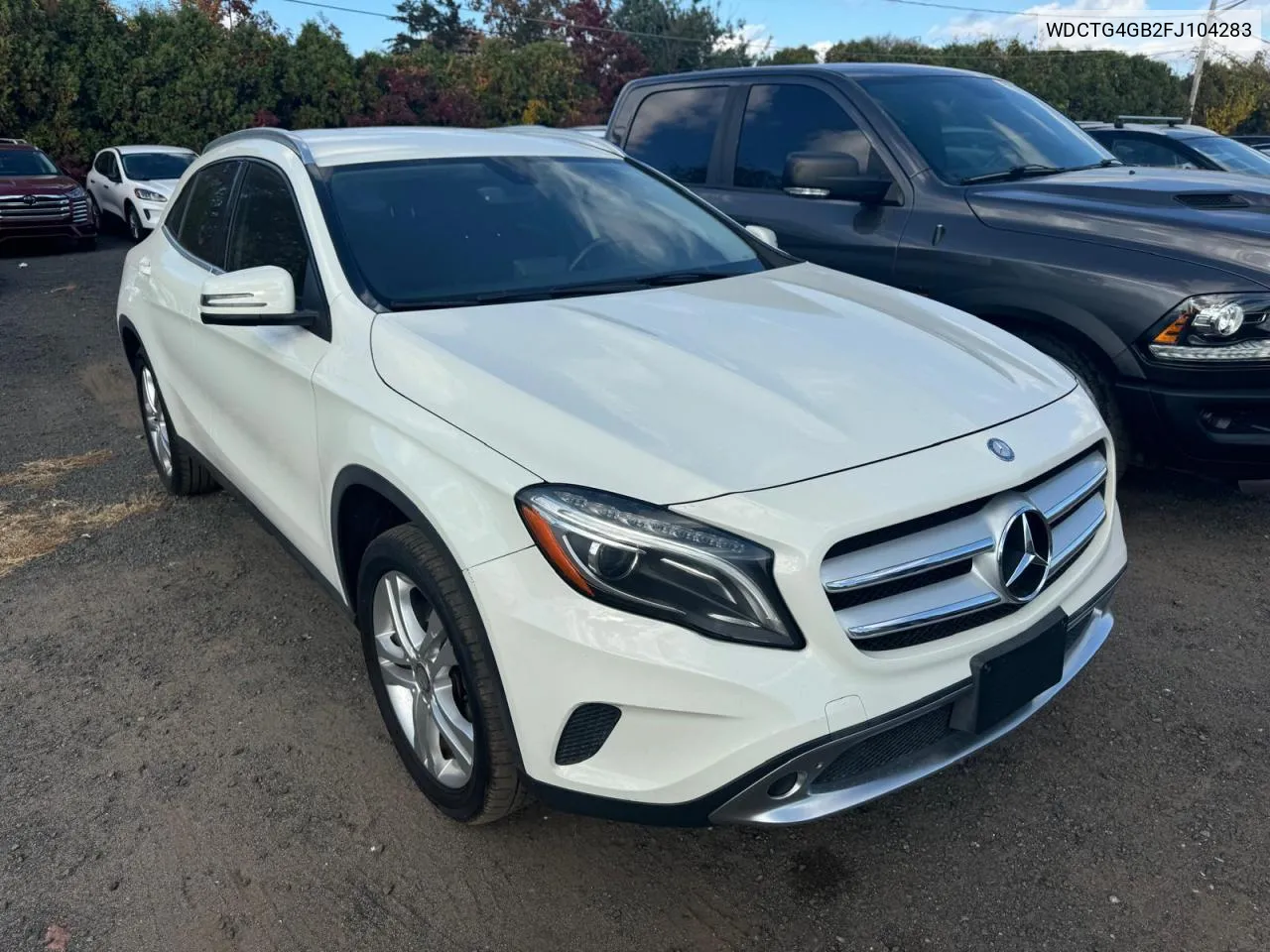 2015 Mercedes-Benz Gla 250 4Matic VIN: WDCTG4GB2FJ104283 Lot: 77971274