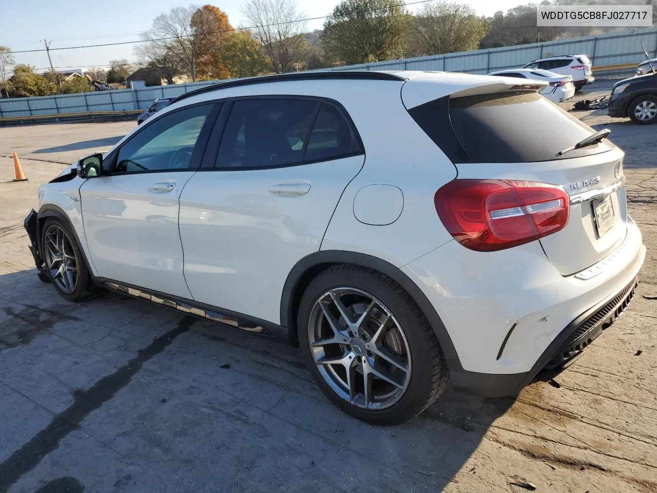 2015 Mercedes-Benz Gla 45 Amg VIN: WDDTG5CB8FJ027717 Lot: 78291244