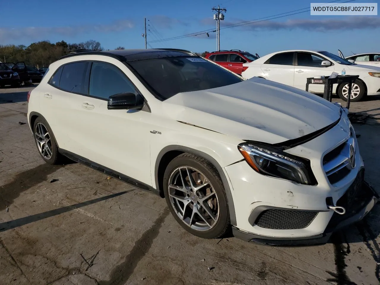 2015 Mercedes-Benz Gla 45 Amg VIN: WDDTG5CB8FJ027717 Lot: 78291244