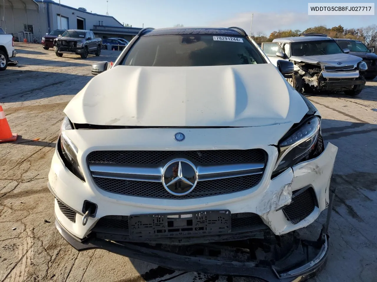 2015 Mercedes-Benz Gla 45 Amg VIN: WDDTG5CB8FJ027717 Lot: 78291244