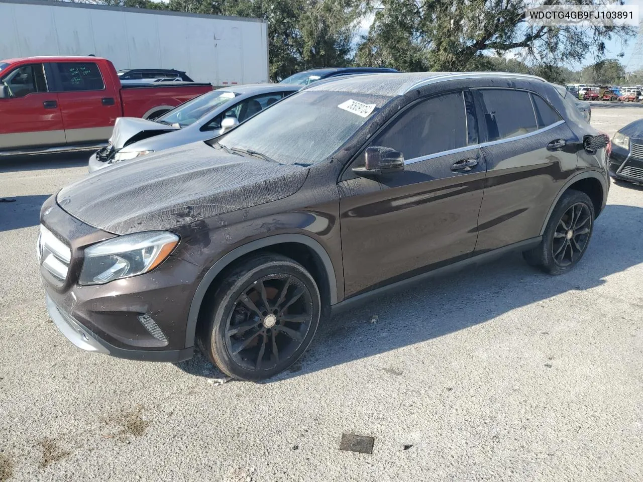 2015 Mercedes-Benz Gla 250 4Matic VIN: WDCTG4GB9FJ103891 Lot: 78509704