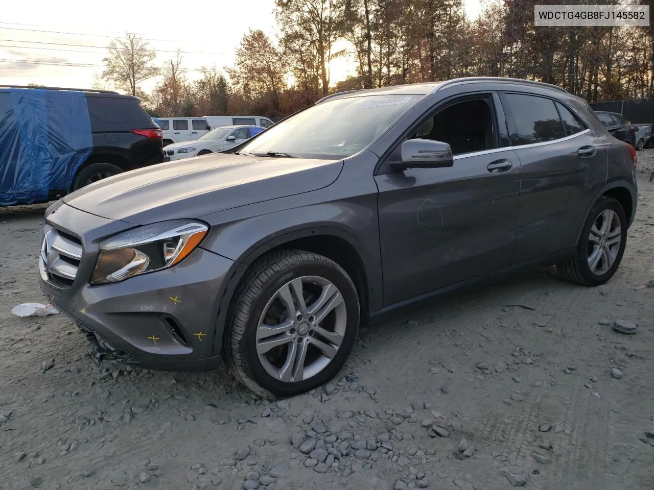 2015 Mercedes-Benz Gla 250 4Matic VIN: WDCTG4GB8FJ145582 Lot: 78644094