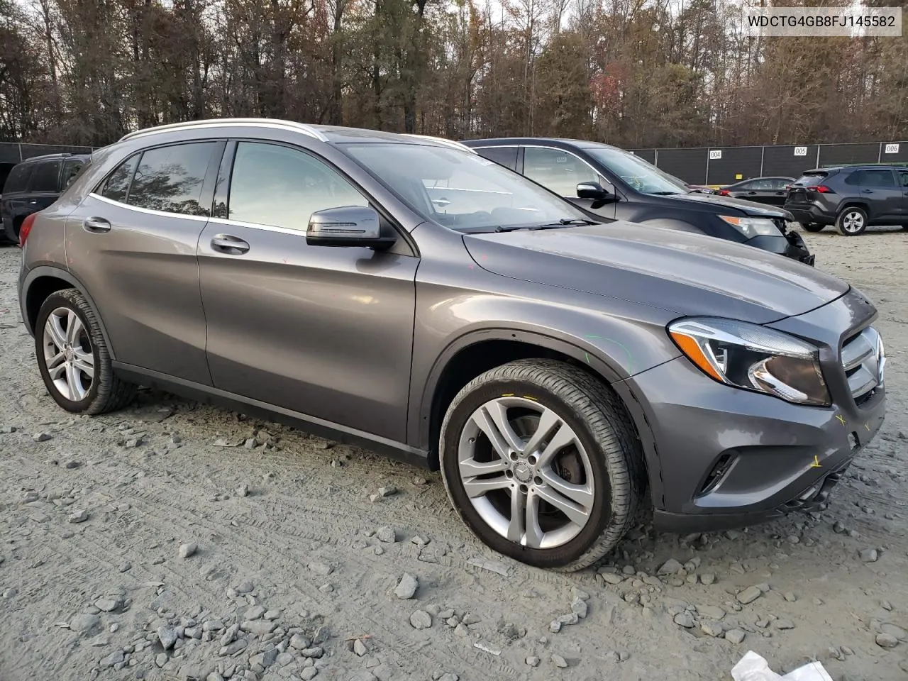 2015 Mercedes-Benz Gla 250 4Matic VIN: WDCTG4GB8FJ145582 Lot: 78644094