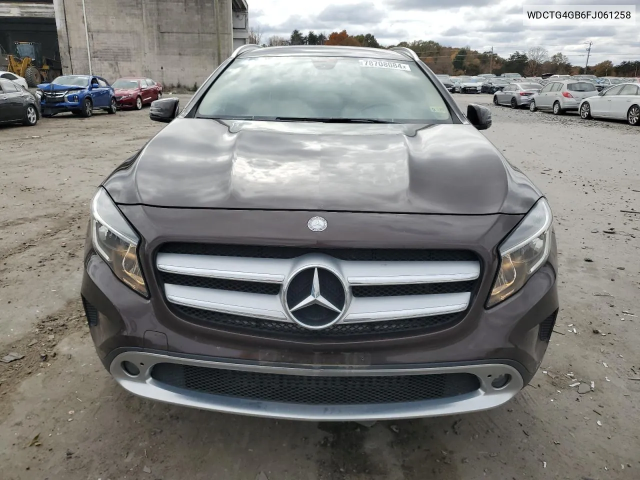 2015 Mercedes-Benz Gla 250 4Matic VIN: WDCTG4GB6FJ061258 Lot: 78708084