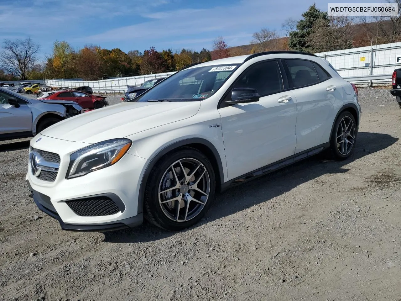 2015 Mercedes-Benz Gla 45 Amg VIN: WDDTG5CB2FJ050684 Lot: 78905994