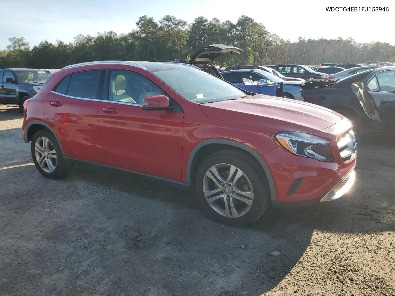 2015 Mercedes-Benz Gla 250 VIN: WDCTG4EB1FJ153946 Lot: 79547244