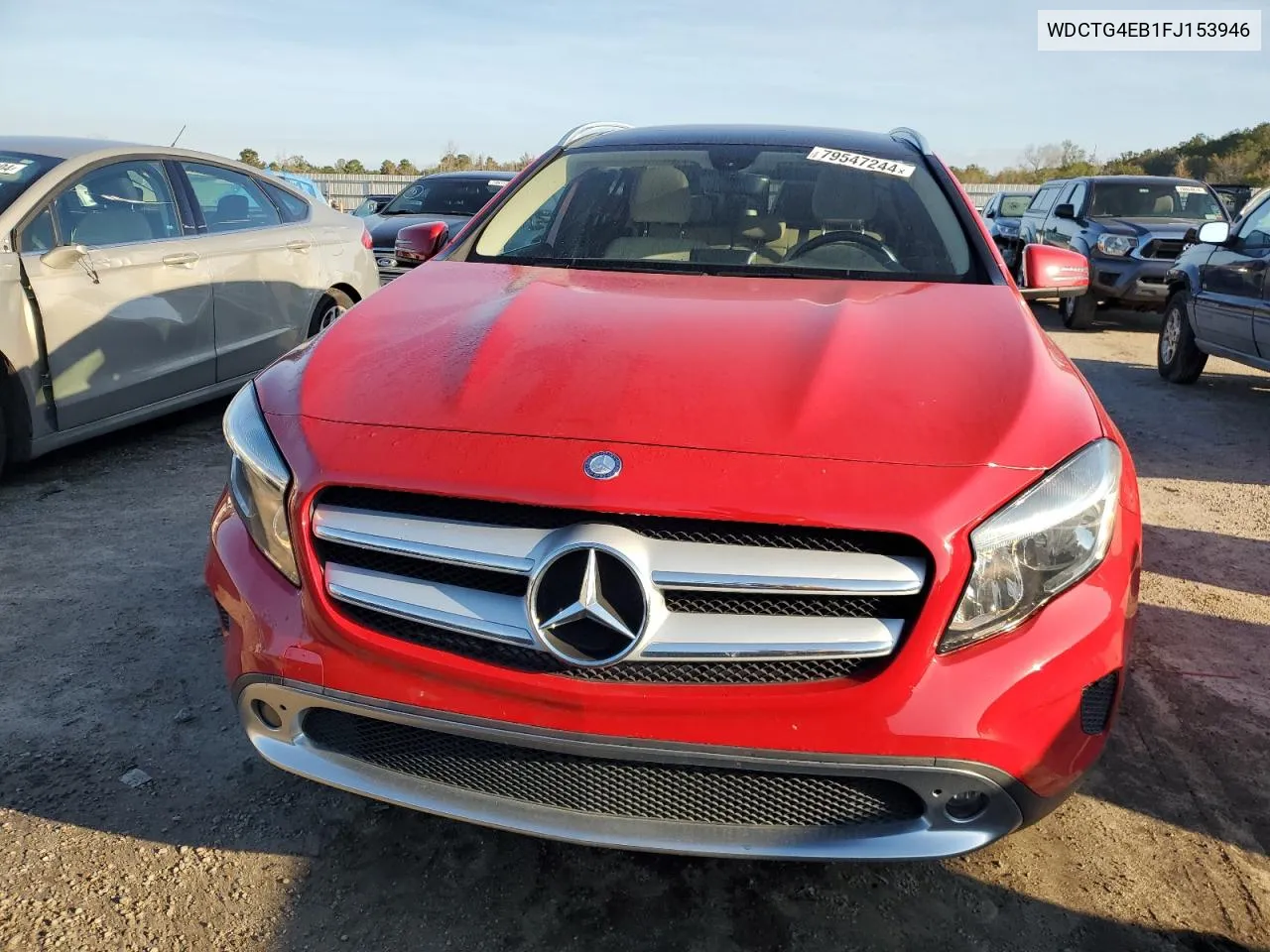 2015 Mercedes-Benz Gla 250 VIN: WDCTG4EB1FJ153946 Lot: 79547244