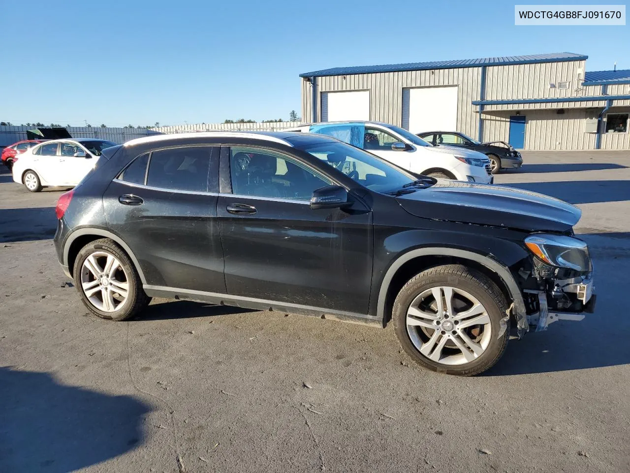 2015 Mercedes-Benz Gla 250 4Matic VIN: WDCTG4GB8FJ091670 Lot: 79641974