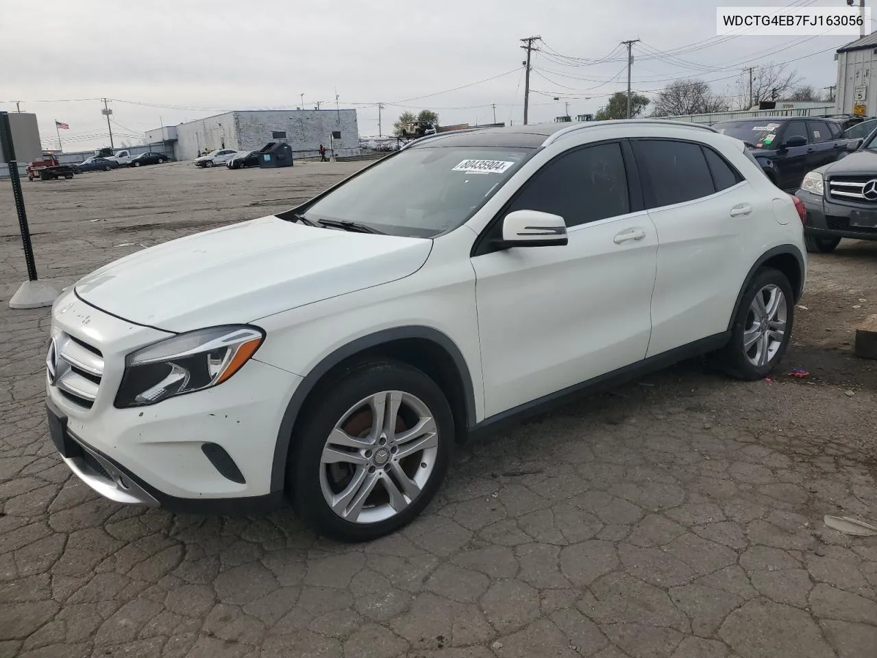 2015 Mercedes-Benz Gla 250 VIN: WDCTG4EB7FJ163056 Lot: 80435904