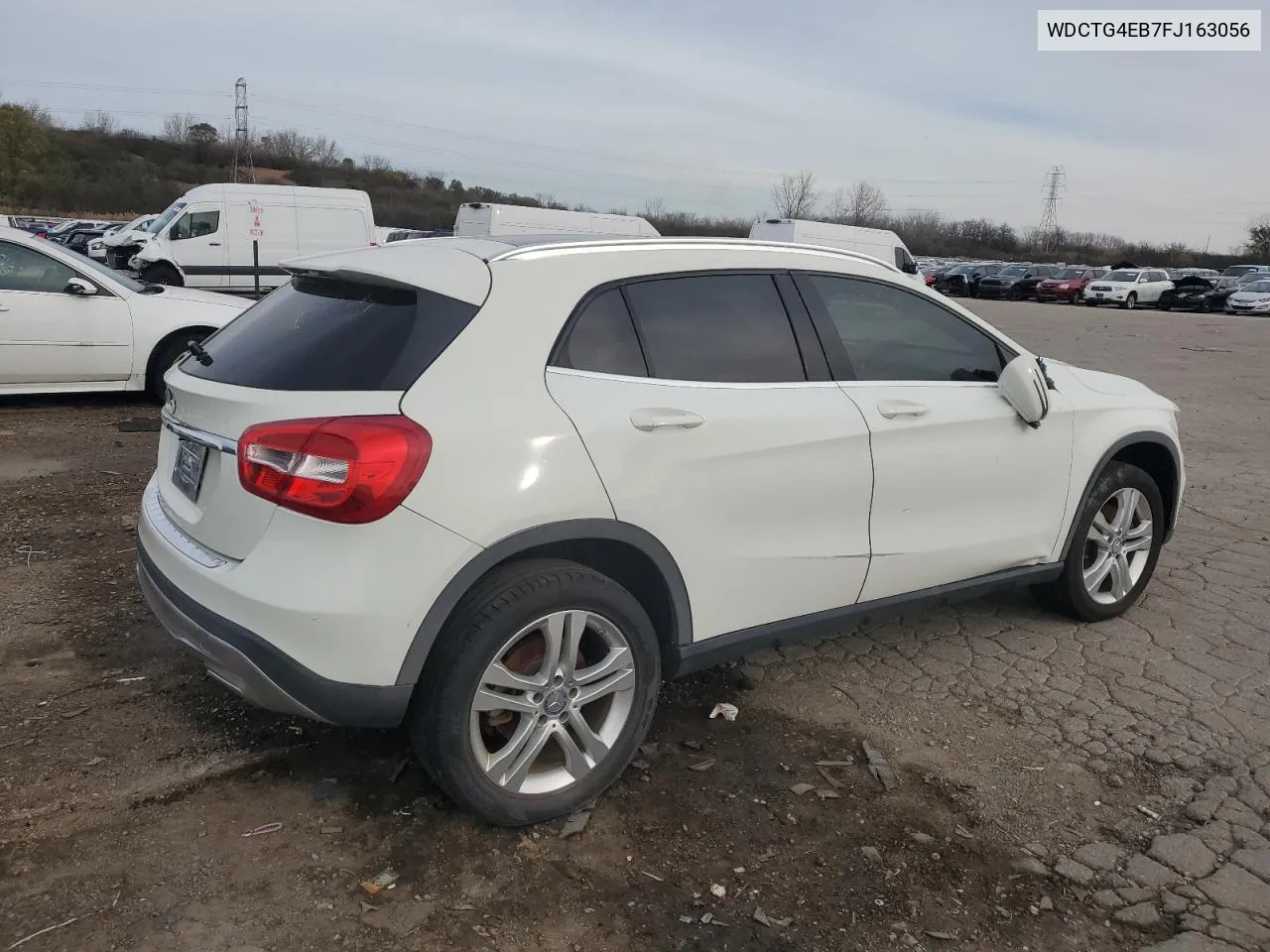 2015 Mercedes-Benz Gla 250 VIN: WDCTG4EB7FJ163056 Lot: 80435904