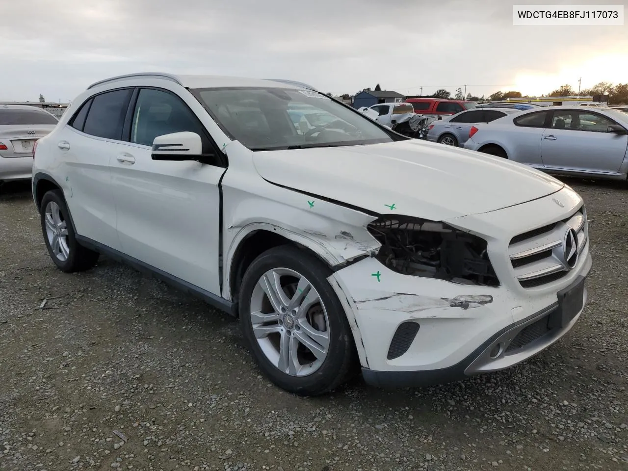 2015 Mercedes-Benz Gla 250 VIN: WDCTG4EB8FJ117073 Lot: 80698604