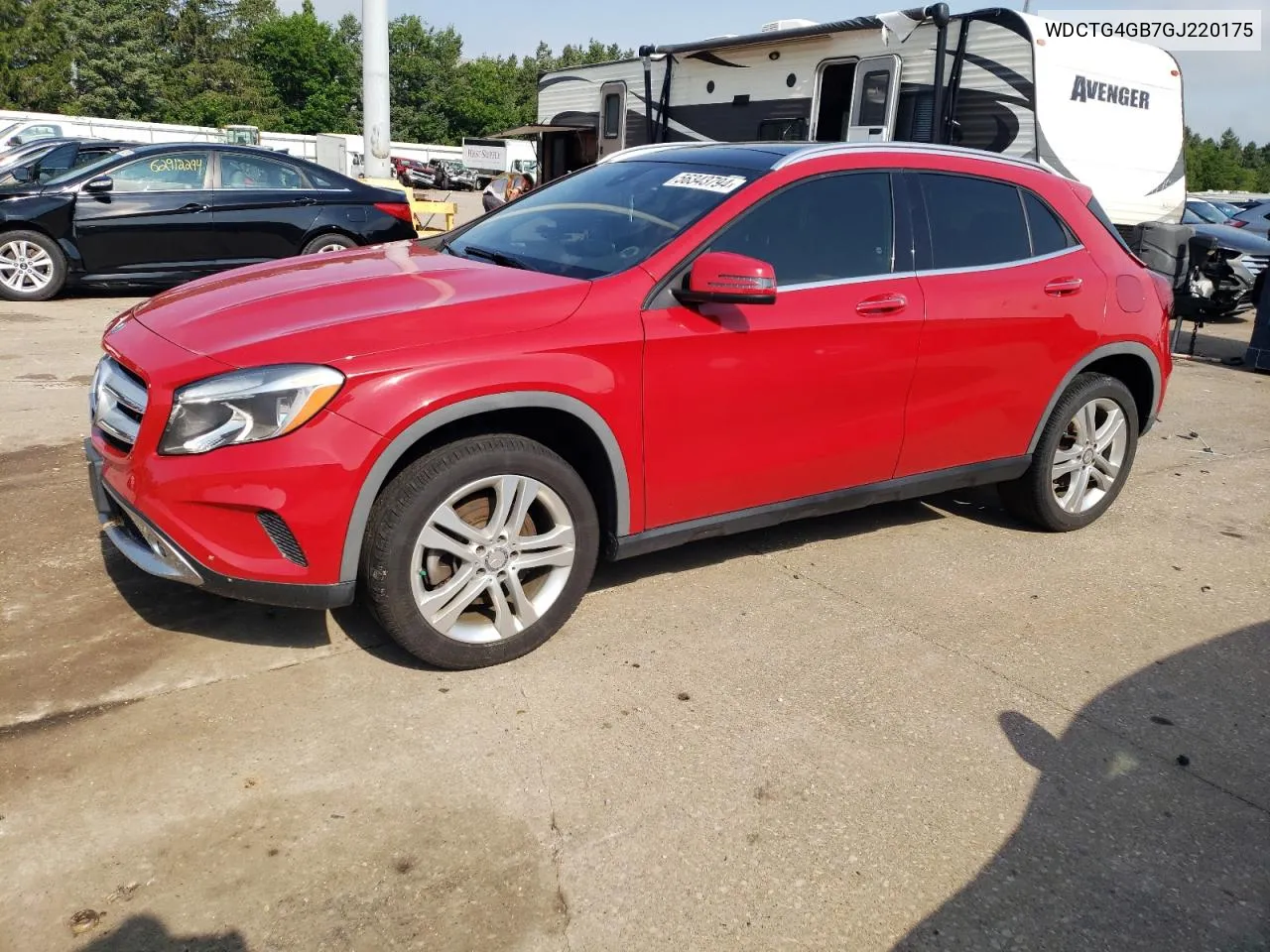 2016 Mercedes-Benz Gla 250 4Matic VIN: WDCTG4GB7GJ220175 Lot: 56343794