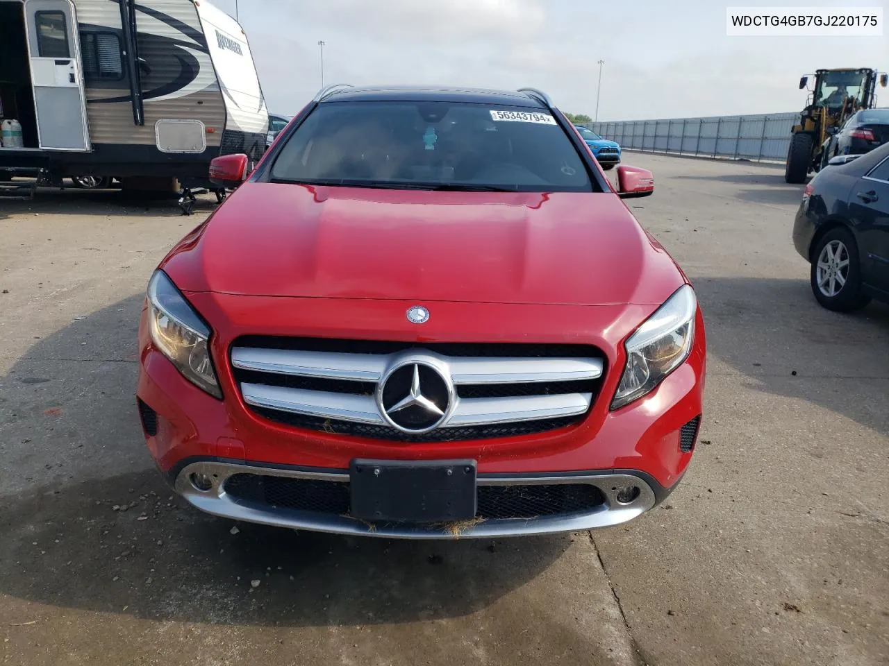 2016 Mercedes-Benz Gla 250 4Matic VIN: WDCTG4GB7GJ220175 Lot: 56343794