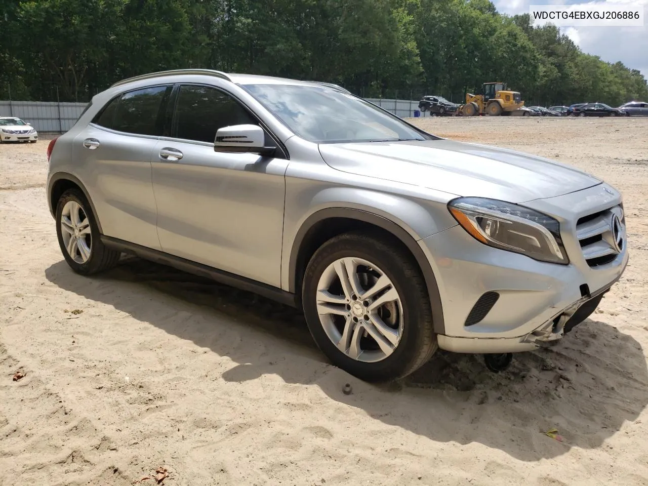 2016 Mercedes-Benz Gla 250 VIN: WDCTG4EBXGJ206886 Lot: 59712524