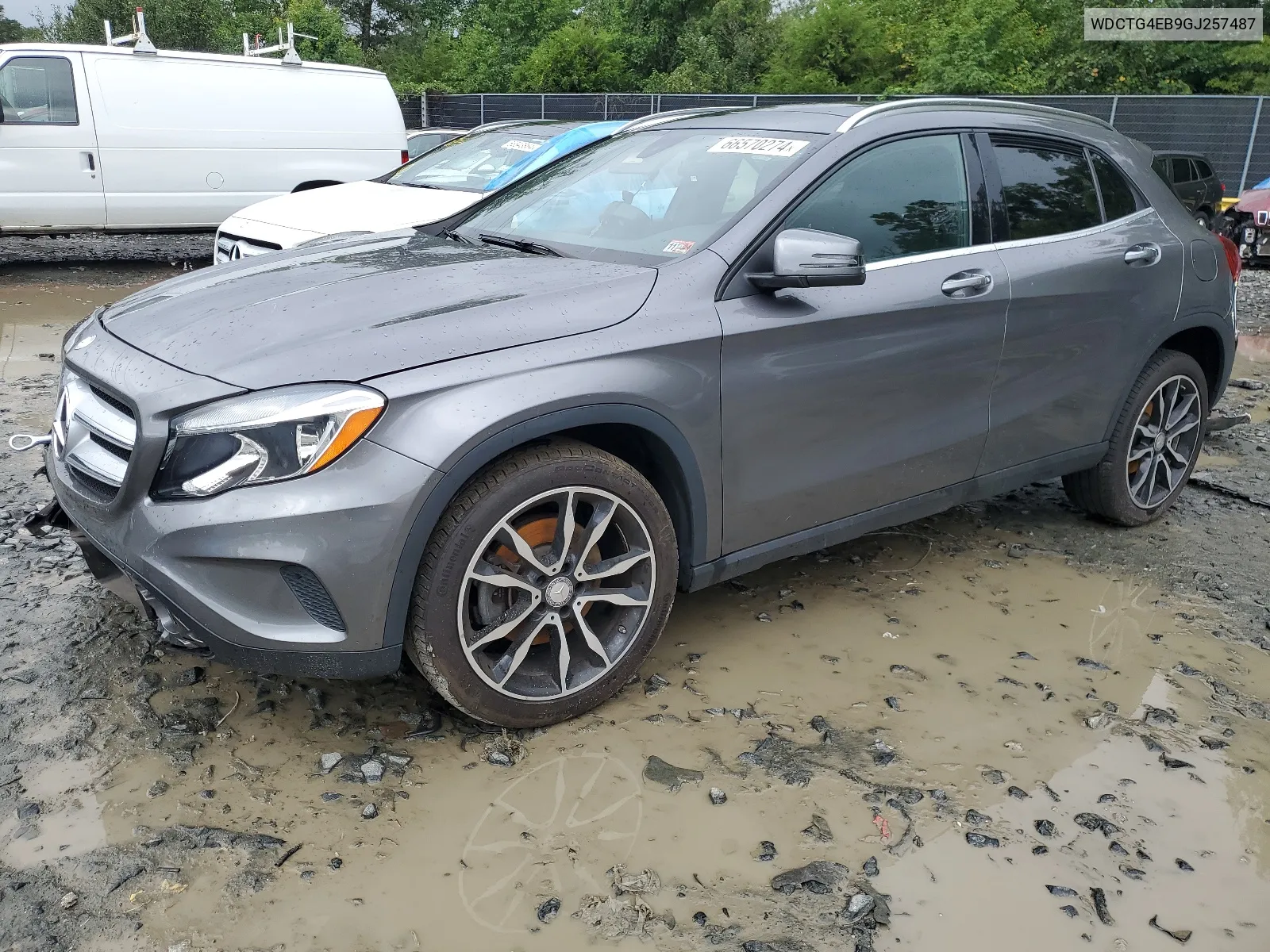 2016 Mercedes-Benz Gla 250 VIN: WDCTG4EB9GJ257487 Lot: 66570274