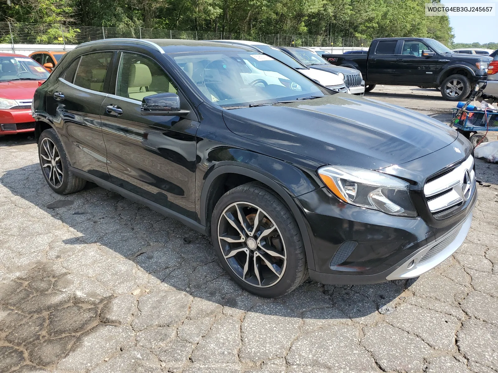 2016 Mercedes-Benz Gla 250 VIN: WDCTG4EB3GJ245657 Lot: 66966094