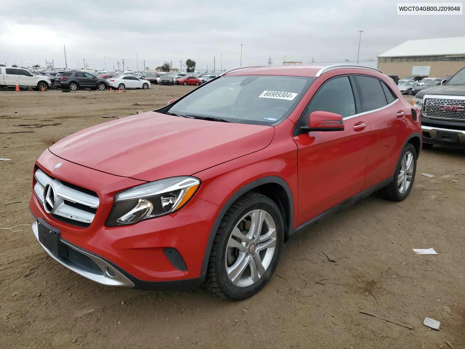 2016 Mercedes-Benz Gla 250 4Matic VIN: WDCTG4GB0GJ209048 Lot: 66989304