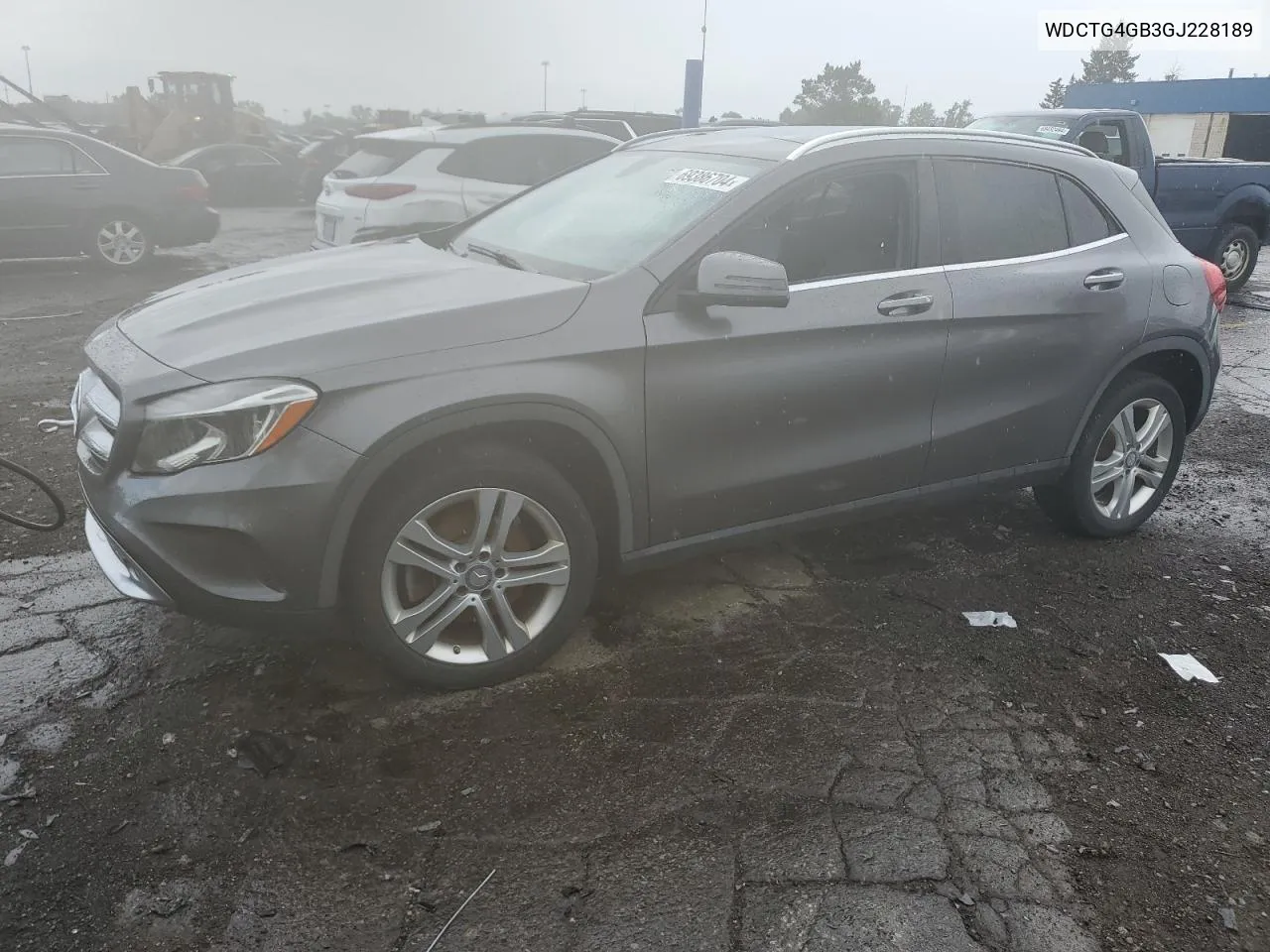 2016 Mercedes-Benz Gla 250 4Matic VIN: WDCTG4GB3GJ228189 Lot: 69386704